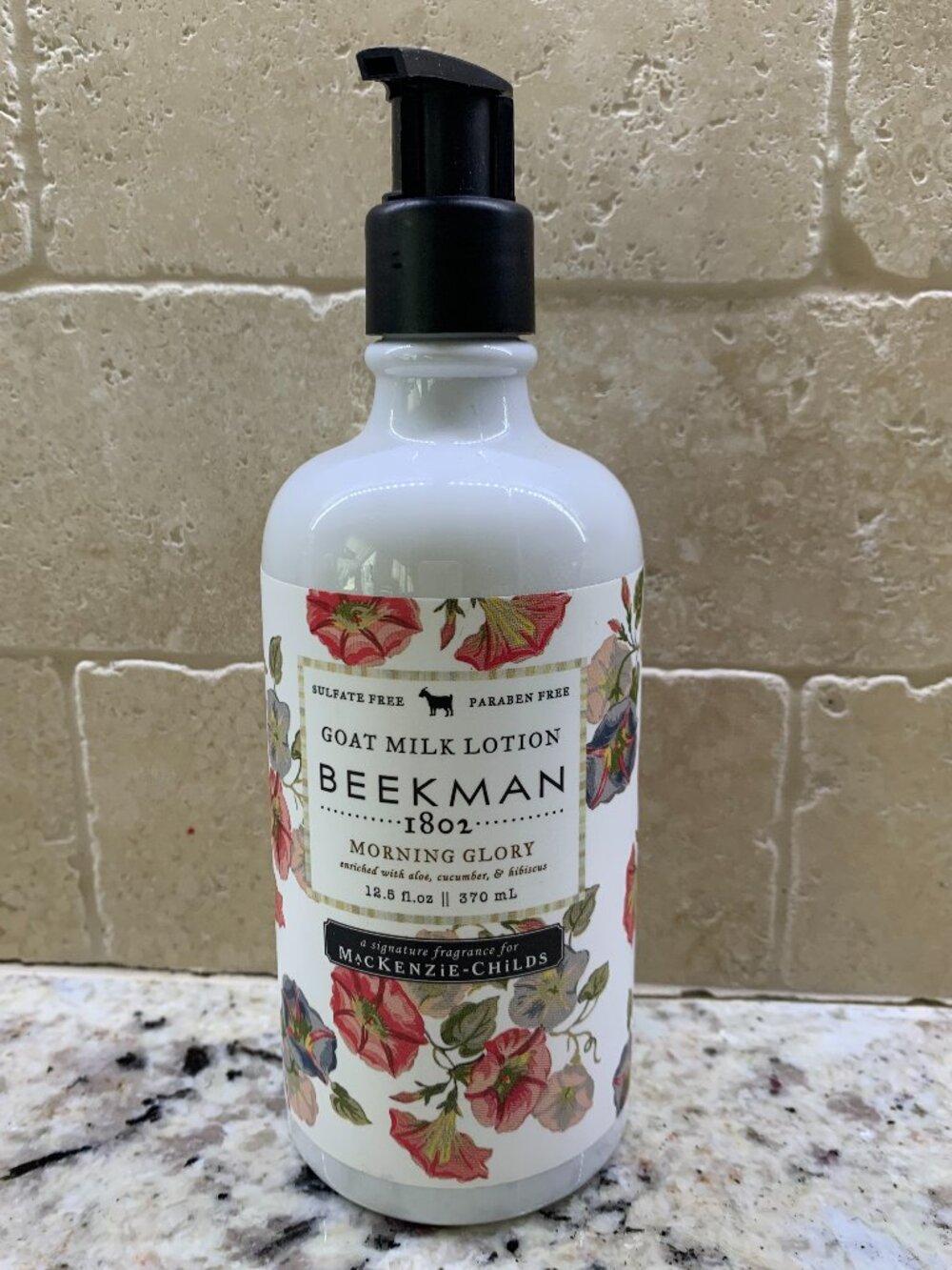 Beekman 1802 MacKenzie-Childs Morning Glory Goat Milk Lotion NWT
